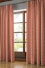 Orla Kiely Pink Linear Stem Summer Made To Measure Curtains