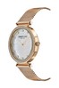 Kenneth Cole Rose Gold Mesh Strap Watch