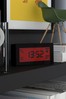 Space Hotel Black Robot 10 Alarm Clock