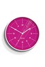 Space Hotel Pink Galaxy X Wall Clock