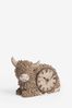 Brown Brown Hamish the Highland Cow Mantel Clock