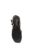 Jones Bootmaker Black Adrienne Ladies Leather Espadrille Sandals