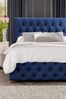 Laurence Llewelyn-Bowen Navy Blue Luna Ottoman Bed