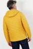 Joules Yellow Packable Padded Coat