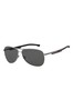 BOSS Silver/Grey Sailing Pilot Sunglasses