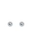 Ted Baker Perella: Silver Tone Crystal Nano Stud Earrings