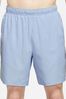 Nike utility Blue 7 Inch Dri-FIT Challenger Lined Running Shorts