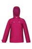 Regatta Junior Highton II Pink Waterproof Jacket