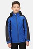 Regatta Junior Highton II Blue Waterproof Padded Jacket