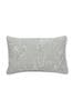Set of 2 Silver 100% Cotton Pussy Willow Pillowcases