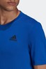 adidas Blue AEROREADY Designed 2 Move Sport T-Shirt