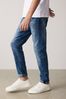 Acid Denim Tapered Fit Five Pocket Jeans (3-17yrs)