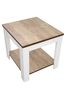 AVF Whitesands Rustic Wood Effect Side Table