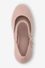 Nude Pink Sneaker News reported on a special custom Nike Forever Comfort® Mary Jane Shoes