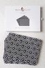 Beau And Elliot Set of 4 Monochrome Monochrome Tile Placemats