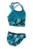 Nike Blue Animal Print Bikini