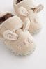 Cream Bunny Cupsole Slippers