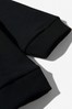 Unisex Black Cotton Logo Sweatshirt