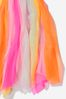 Girls Multicoloured Sleeveless Tulle Dress
