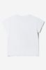 Girls Cotton Jersey Maxi T-Shirt in White
