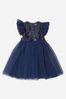 Girls Special Occasion Dress in Blue