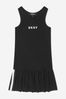 Girls Cotton Two-In-One Dress