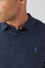 Blue With Stag Embroidery JuzsportsShops camisa polo ellus piquet industry masculina