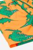 Boys Crocodile Print Swim Shorts