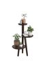 Novogratz Walnut Brittany Plant Stand