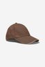 Girls All Over Logo Cotton Cap in Brown