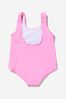 Baby Girls Summer Teddy Toy Swimsuit in Pink