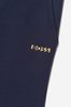 Boys Jersey Logo Print Shorts in Navy