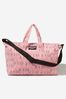 Baby Unisex Cotton Toy Logo Changing Bag in Pink