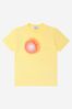 Boys Cotton Jersey Short Sleeve T-Shirt in Yellow