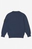 Boys Cotton Knitted Crew Neck Sweater