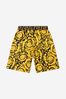 Boys Barocco Print Sweat Shorts