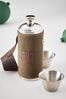 Khaki Green Country Stack Hip Flask