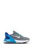 Nike phelon Grey/Blue Air Max 270 GO Easy On Junior Trainers