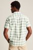 Joules Breaker Green Short Sleeve Linen Shirt
