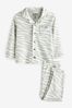 F&F Grey Jersey Zebra Pyjamas