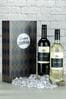 Le Bon Vin Happy Birthday Italian Red & White Wine Duo Boxed Gift