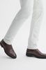 Reiss Chocolate Chiltern Leather Chelsea Boots