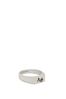 AllSaints Silver Tone Signature Signet Ring