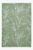 Green Hedgerow Green Pussy Willow Towel