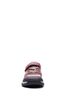 Clarks Red Berry Leather Steggy Stride Shoes