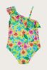 Monsoon Tropical One-Shoulder Swimsuit