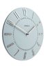 Jones Clocks Clear Blue Juke Wall Clock