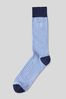 Charles Tyrwhitt Blue England Rugby RFU Cotton Rib Socks