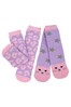 Totes Purple Novelty Socks