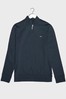 BadRhino Big & Tall Navy Quarter Zip Essential Sweatshirt